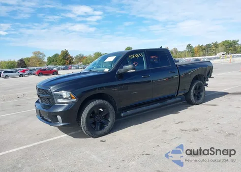 2018 Ram 1500 Night 4X4 6'4 Box из США, поврежденный, VIN 1C6RR7UT2JS196692